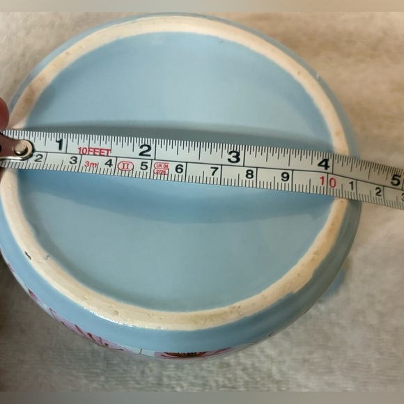 Alfred Ceramic & Stainless Steel Teapot Blue Cherry Blossoms - Picture 11 of 11